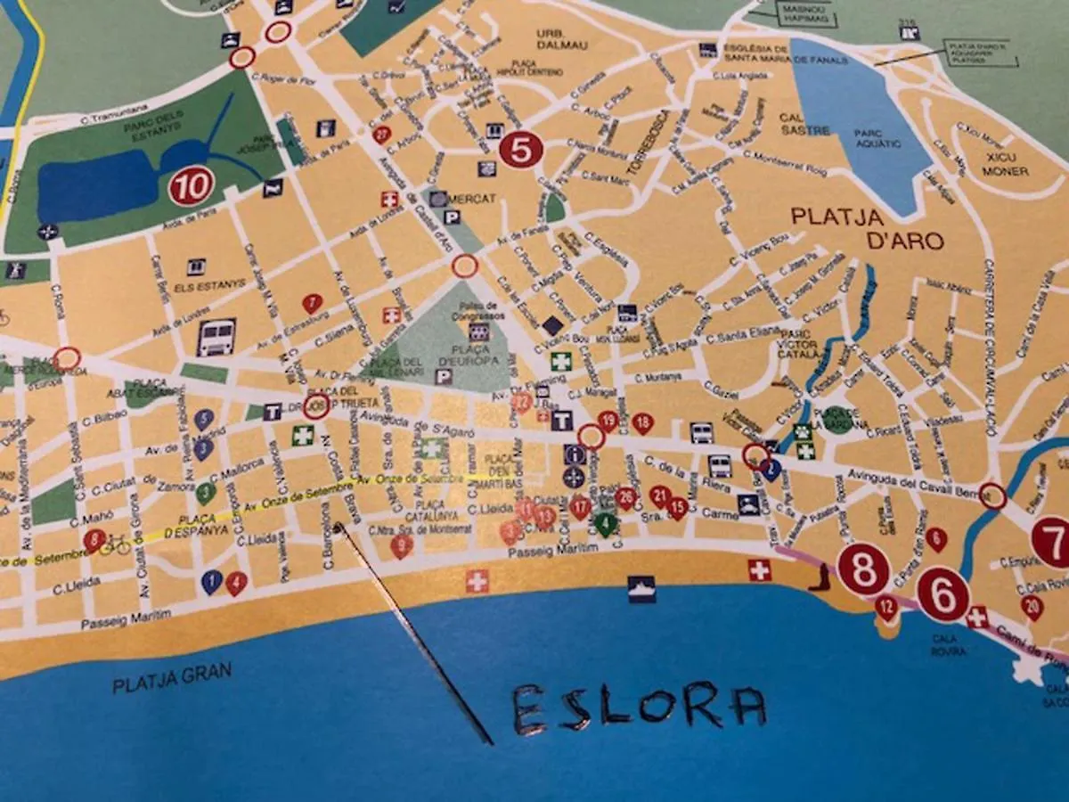 Vakantiehuis Eslora - Playa De Aro Villa Castell-Castell-Platja d'Aro